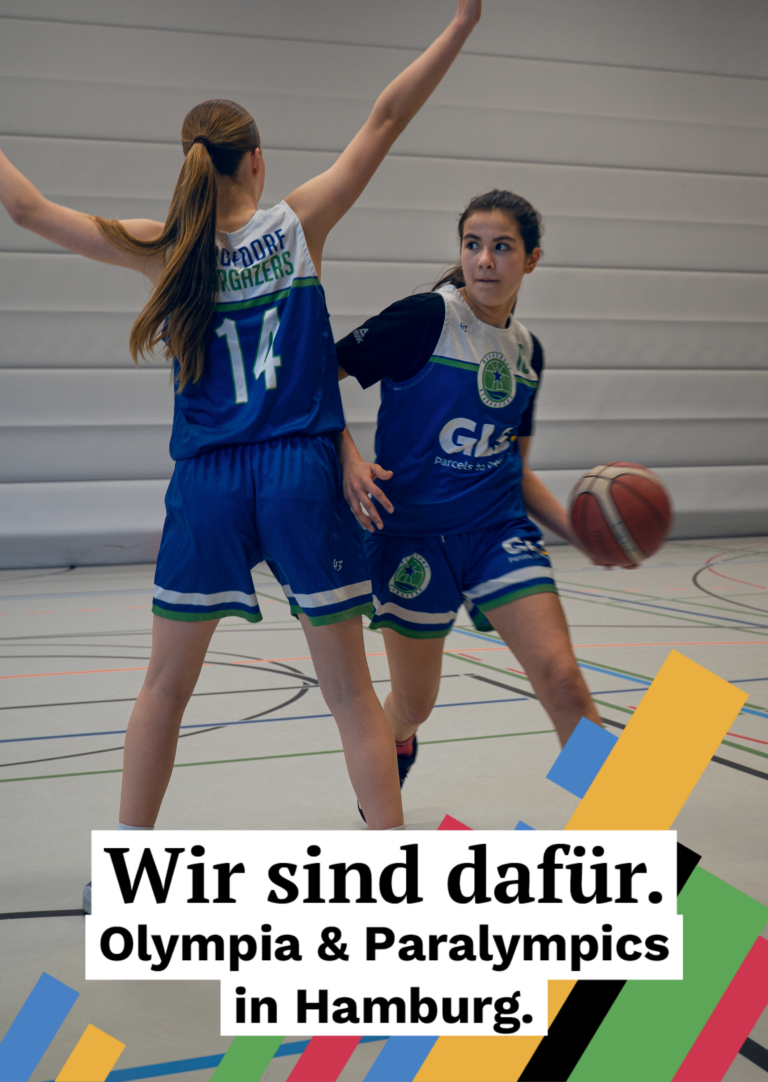 Emily, Bergedorf Stargazers, Basketball: „Heute W14 morgen OLYMPIA und das in Hamburg! That’s pure energy!“