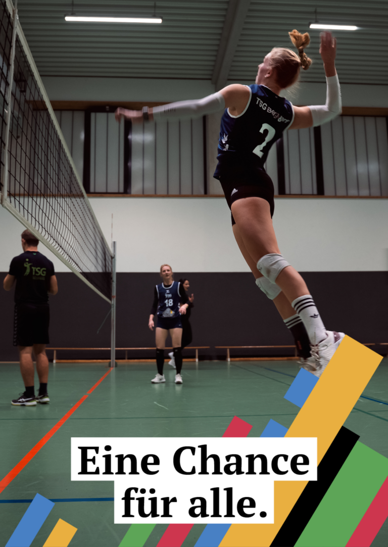 Katharina, Volleyball: „Ein Sprung. Ein Ziel. Olympia in Hamburg!“